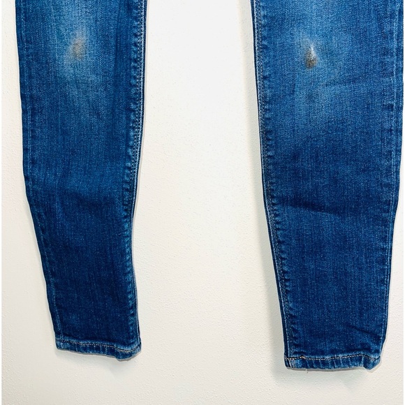 Zara Woman Premium Collection Medium Wash Mid-rise Super Skinny Jeans 4 Women’s - Picture 5 of 12